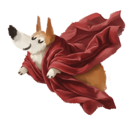 Corgi mascot